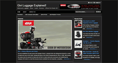 Desktop Screenshot of giviluggage.co